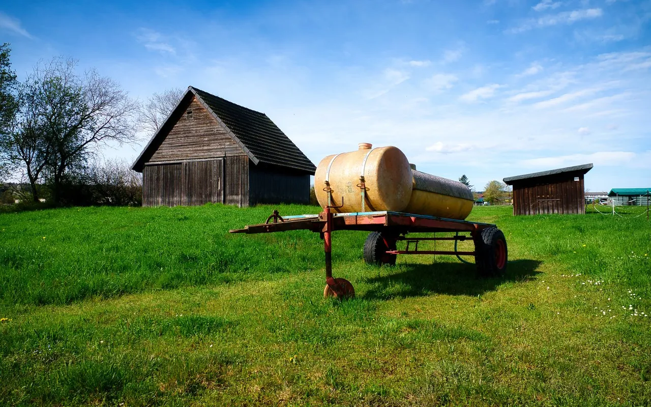 Completed septic tank pumping and system project at a suburban home in the United States