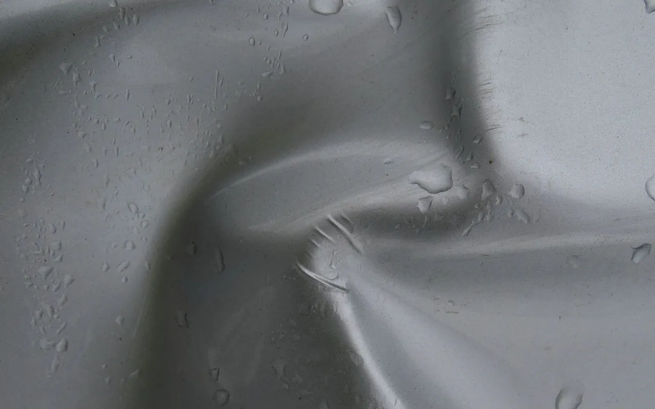 Close up of water wells materials on a residential job site