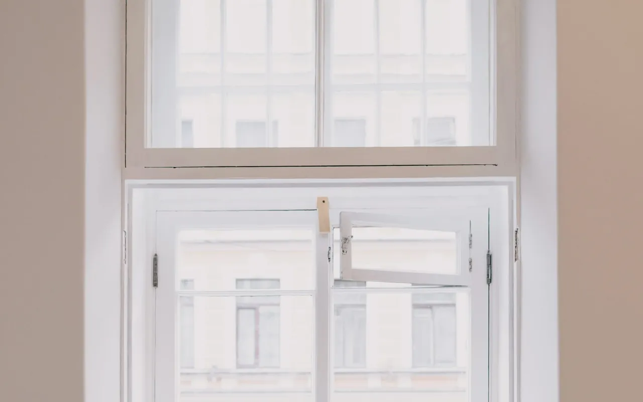 Completed windows: replacement project at a suburban home in the United States